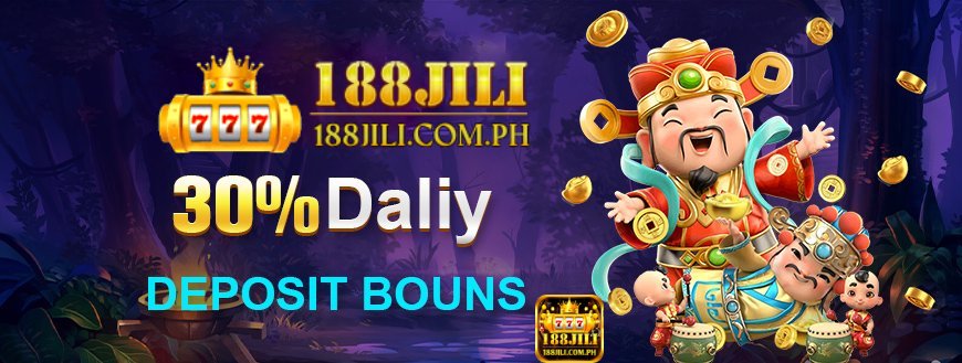 188Jili promotion - 30% Daily Deposit Bonus